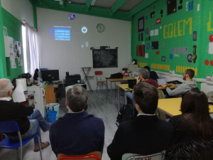 Febbraio 2019 - FOSDEM Extended, officina completamente arredata